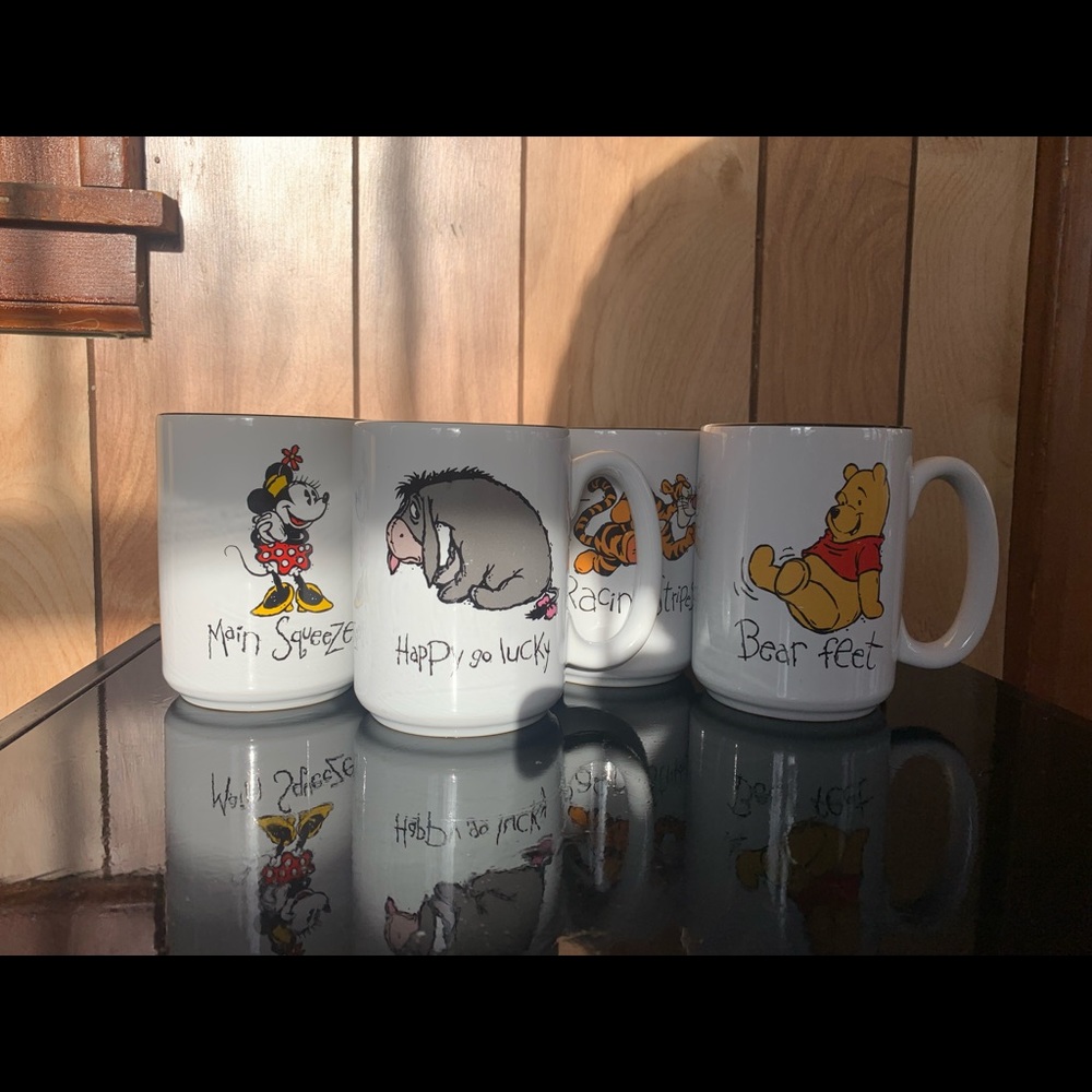 Vintage Disney mugs
